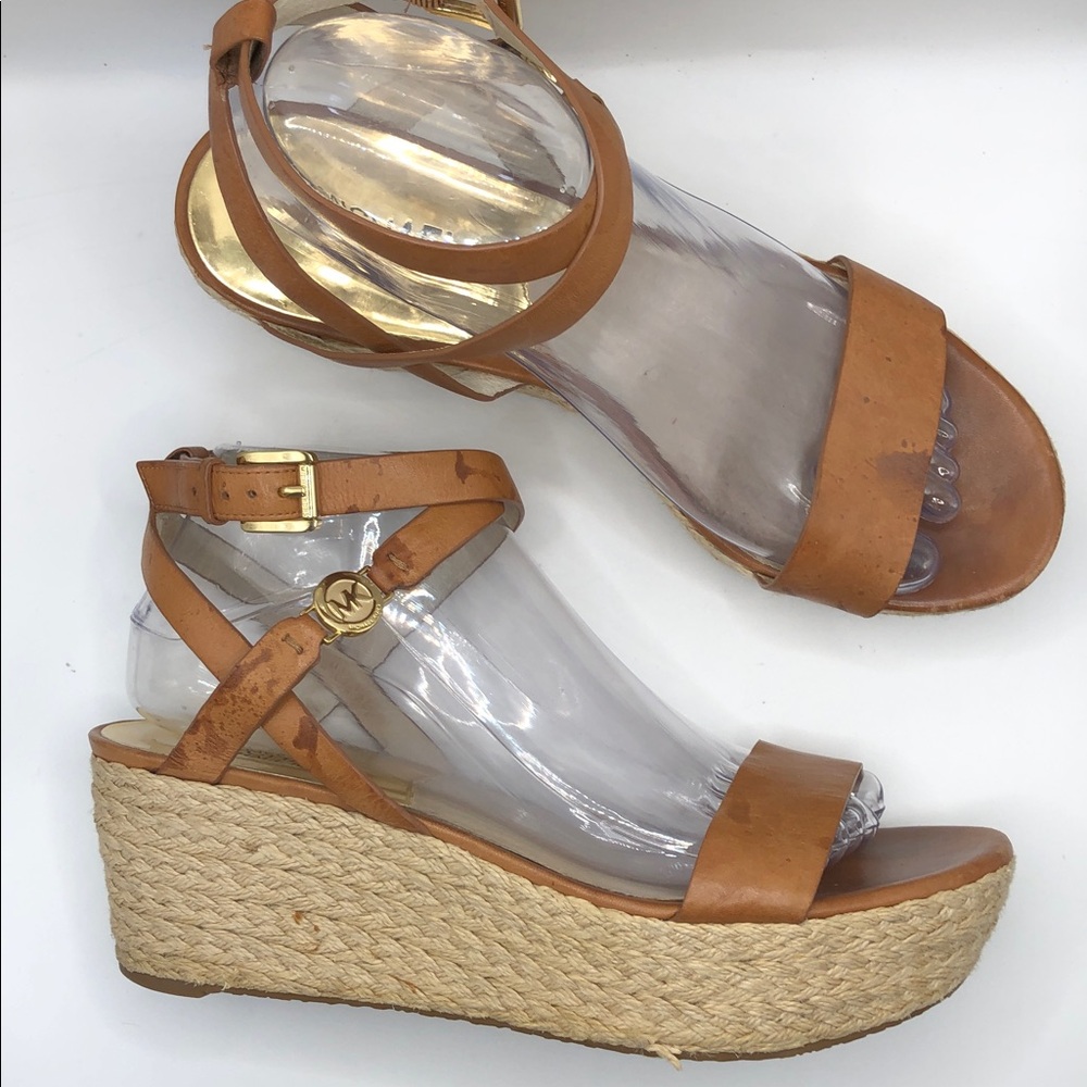 Michael Kors Jalita Charm espadrille wedge sandal